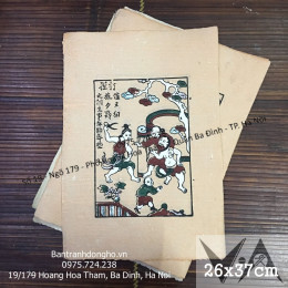 Tranh Đông Hồ Đánh Ghen